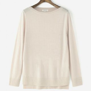 プラステ(PLST)の17AW 完売 プラステ　PLST ウォッシャブルウールボートネック ニット(ニット/セーター)