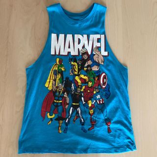 フォーエバートゥエンティーワン(FOREVER 21)の【送料込み】MARVEL 切りっぱなしタンクトップ(タンクトップ)