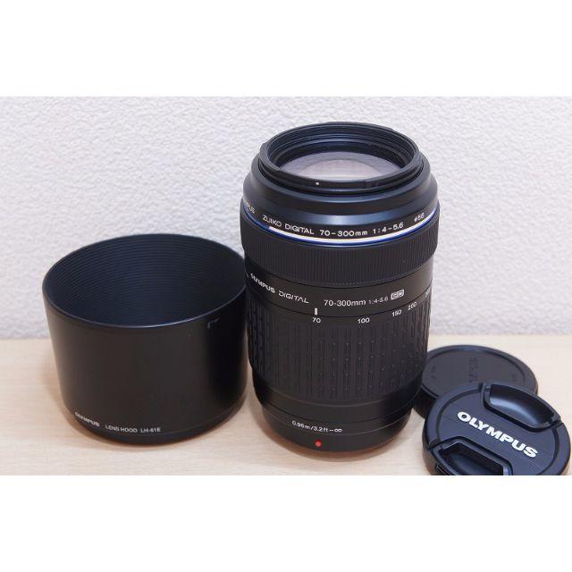 OLYMPUS(オリンパス)の美品 OLYMPUS 70-300mm F4-5.6 ED スマホ/家電/カメラのカメラ(レンズ(ズーム))の商品写真