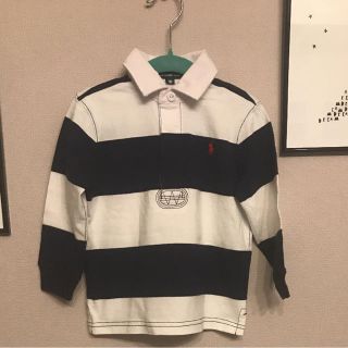 ラルフローレン(Ralph Lauren)の値下げ‼️【新品 】ラルフローレン ラガーシャツ  90サイズ   ボーダー(Tシャツ/カットソー)