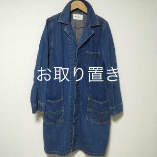 マウジー(moussy)のmoussyデニムチェスターコート&スエットワンピ(チェスターコート)