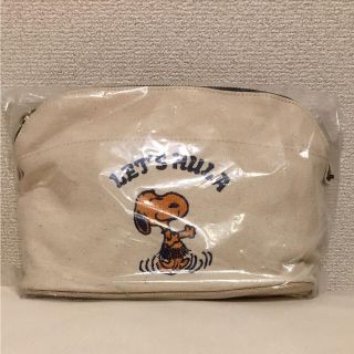 スヌーピー(SNOOPY)の☆新品☆未開封【お値下げしました】リーファー☆日焼けスヌーピーコラボポーチ（大）(ポーチ)