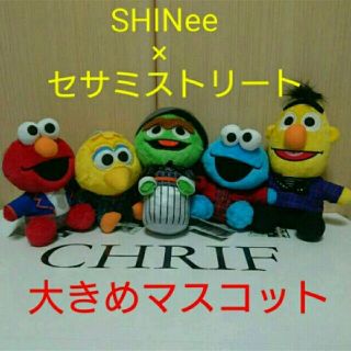 シャイニー(SHINee)のSHINee セサミストリート 大きめマスコット セット(ミュージシャン)