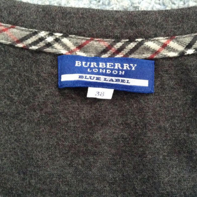 BURBERRY BLUE LABEL(バーバリーブルーレーベル)のバーバリー ロングＴシャツ レディースのトップス(Tシャツ(長袖/七分))の商品写真