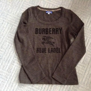 バーバリーブルーレーベル(BURBERRY BLUE LABEL)のバーバリー ロングＴシャツ(Tシャツ(長袖/七分))
