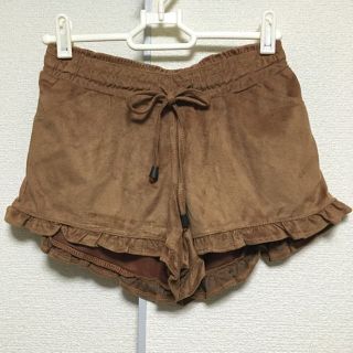 イング(INGNI)の新品・INGNI・スエード ショートパンツ(M)(ショートパンツ)