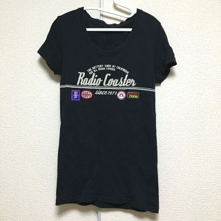 マウジー(moussy)のmoussy・ワッペンロゴ  Tシャツ(M)(Tシャツ(半袖/袖なし))