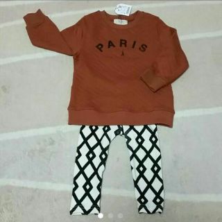 ザラキッズ(ZARA KIDS)の新品⭐ZARA⭐104サイズ⭐parisトップス⭐トレーナー(その他)