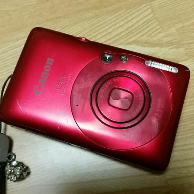 Canon(キヤノン)のCanon♡IXY♡DIGITAL210IS♡RED スマホ/家電/カメラのカメラ(その他)の商品写真