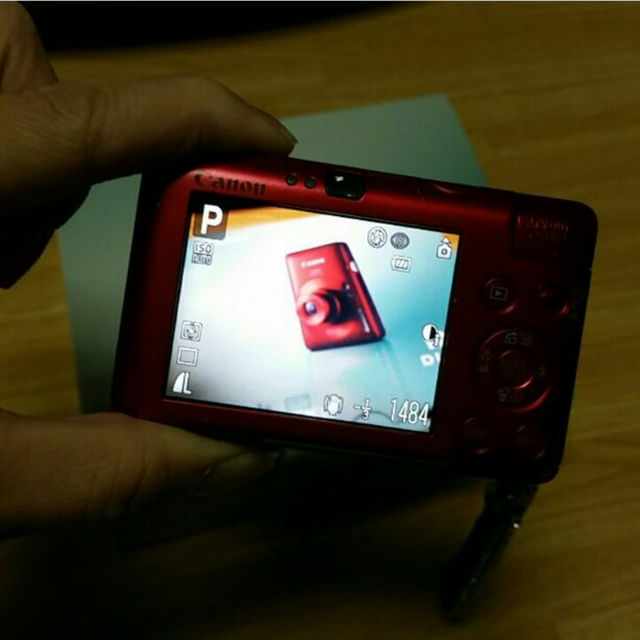 Canon(キヤノン)のCanon♡IXY♡DIGITAL210IS♡RED スマホ/家電/カメラのカメラ(その他)の商品写真