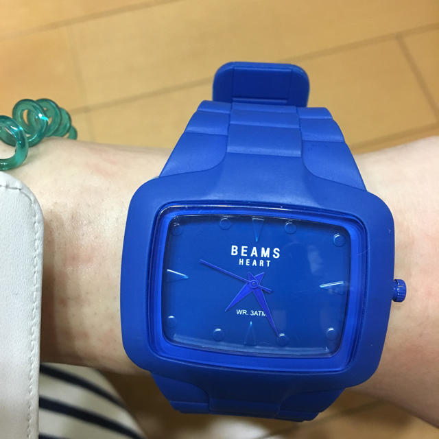 BEAMS BOY(ビームスボーイ)のビームスハート時計美品 レディースのファッション小物(腕時計)の商品写真