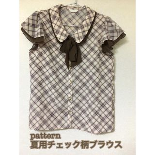 パターンフィオナ(PATTERN fiona)の【専用】pattern夏用ブラウス(シャツ/ブラウス(半袖/袖なし))