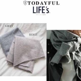 トゥデイフル(TODAYFUL)の★TODAYFUL★    新品♡フリンジストール(ストール/パシュミナ)