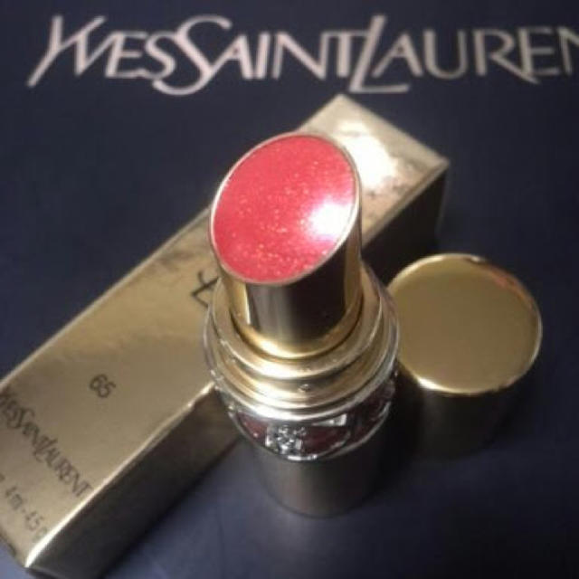 Yves Saint Laurent Beaute(イヴサンローランボーテ)の【百貨店頭購入】YSL 限定 ルージュ 65 コスメ/美容のベースメイク/化粧品(口紅)の商品写真