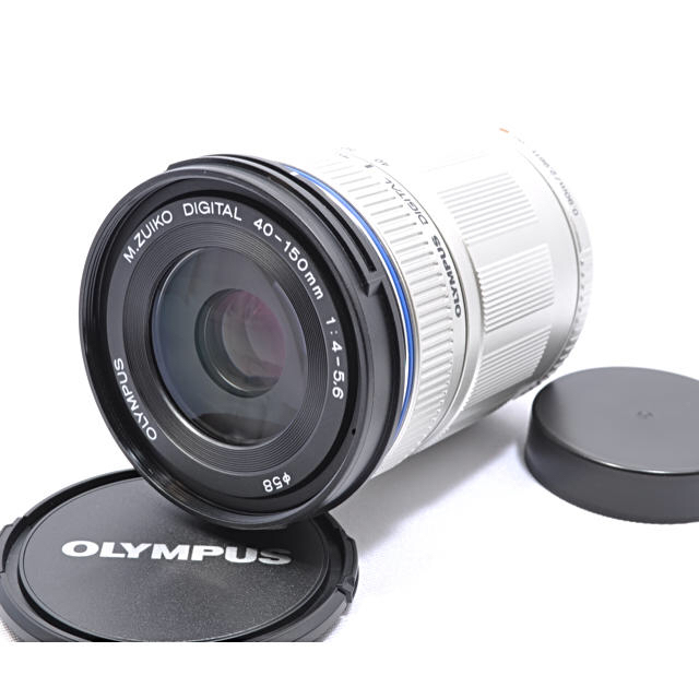 OLYMPUS(オリンパス)の❤️望遠レンズ オリンパス M.ZUIKO 40-150mm❤️24h以内発送 スマホ/家電/カメラのカメラ(レンズ(ズーム))の商品写真