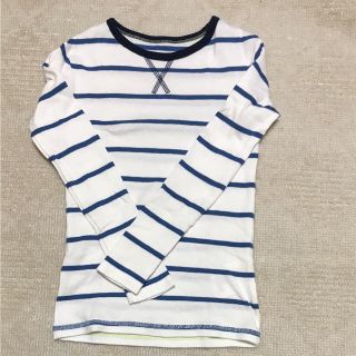 boys H&M ボーダーロンＴ(Tシャツ/カットソー)