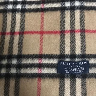 バーバリー(BURBERRY)のバーバリー カシミアマフラー(マフラー/ショール)