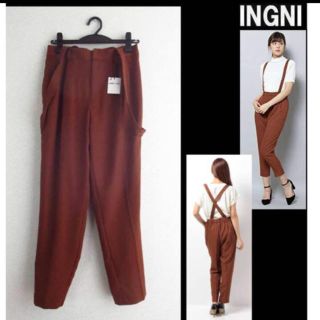 イング(INGNI)の新品★INGNIイング★サス付テーパード/パンツ(クロップドパンツ)