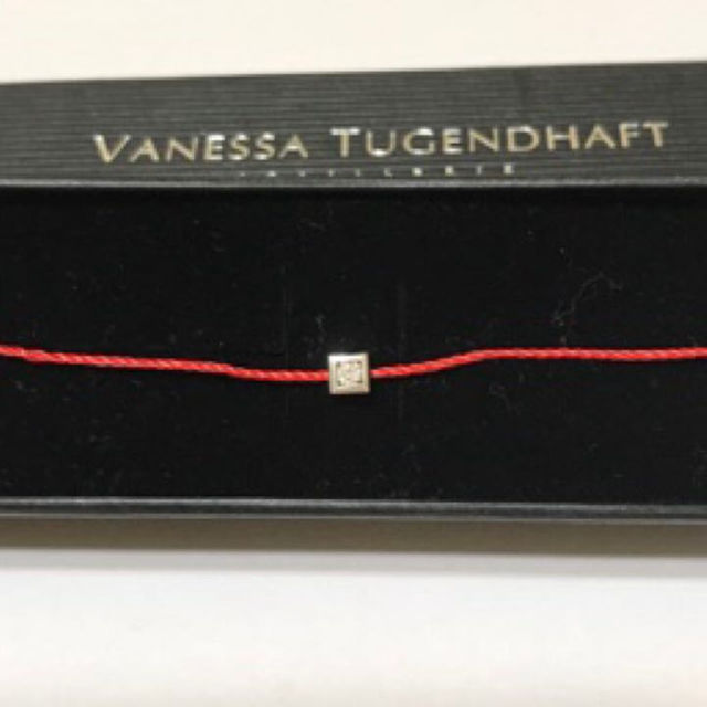 VANESSA TUGENDHAFT 一粒ダイヤ入 ブレスレット 中古 USED レディースのアクセサリー(ブレスレット/バングル)の商品写真