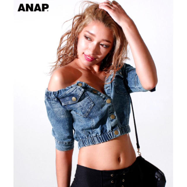 ANAP(アナップ)のANAP レディースのトップス(カットソー(半袖/袖なし))の商品写真