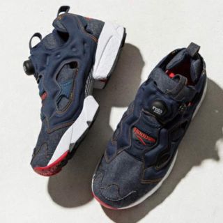 リーボック(Reebok)の【限定 完売品】Reebok ポンプ デニムバージョン(スニーカー)