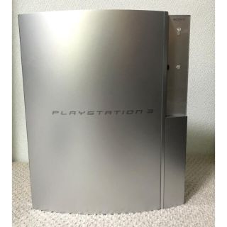 プレイステーション3(PlayStation3)のPS3 本体 初期型 シルバー  1000GB(家庭用ゲーム機本体)