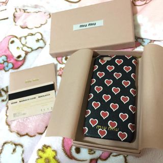 ミュウミュウ(miumiu)のmiu miu iPhone6ケース 難あり(iPhoneケース)