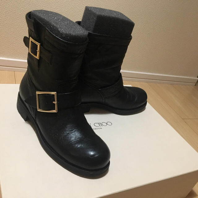 当季大流行 JIMMY CHOO - Jimmychoo バイカーブーツ ブーツ - www