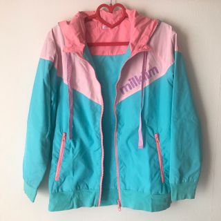 ミルクリーム(milklim)の❤︎ milklim ウィンドブレーカー(ナイロンジャケット)
