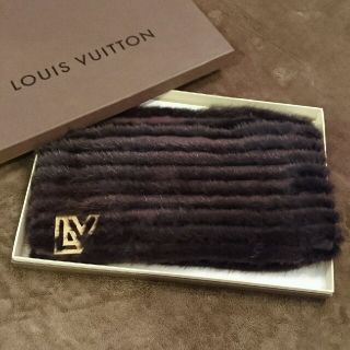 ルイヴィトン(LOUIS VUITTON)のルイヴィトン☆ミンクネックウォーマー(ネックウォーマー)