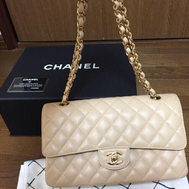 CHANEL シャネル マトラッセ ベージュ