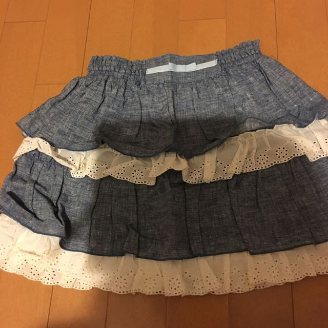 HusHush(ハッシュアッシュ)の可愛いスカート キッズ/ベビー/マタニティのキッズ服女の子用(90cm~)(スカート)の商品写真