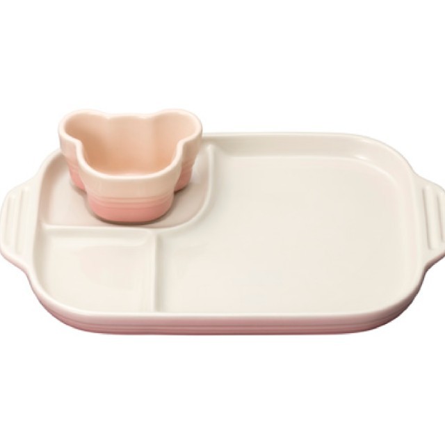 LE CREUSET(ルクルーゼ)のル・クルーゼ 離乳食 キッズ/ベビー/マタニティの授乳/お食事用品(離乳食器セット)の商品写真