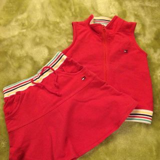 トミーヒルフィガー(TOMMY HILFIGER)のTOMMYHILFIGER セットアップ(スカート)