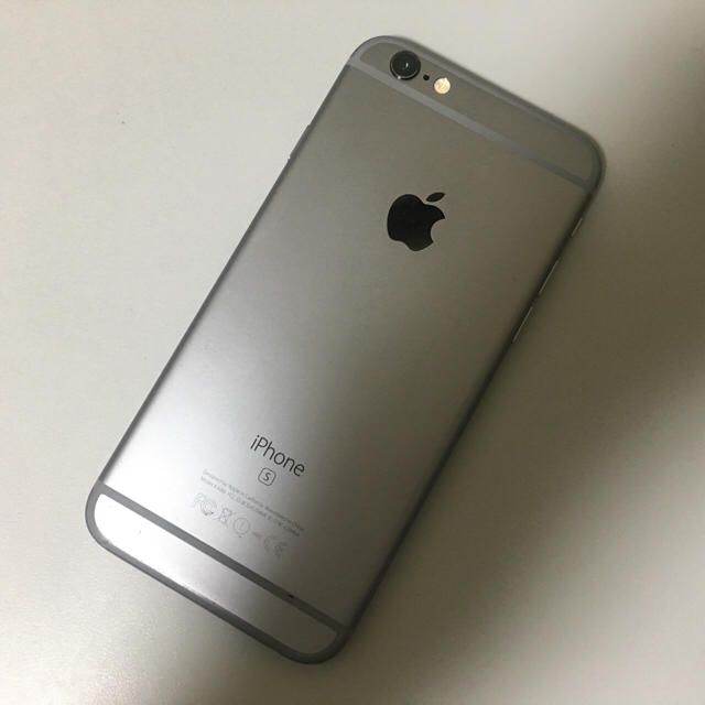 ■iPhone6s 64GB ドコモ 格安SIM グレー 判定◯■ スマホ/家電/カメラのスマートフォン/携帯電話(スマートフォン本体)の商品写真