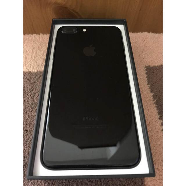 Apple(アップル)のiPhone7Plus  128GB ジェットブラック SIMフリー スマホ/家電/カメラのスマートフォン/携帯電話(スマートフォン本体)の商品写真