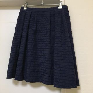 レッセパッセ(LAISSE PASSE)のふゆふゆ様専用 オーガンジーフラワー刺繍スカート(ひざ丈スカート)