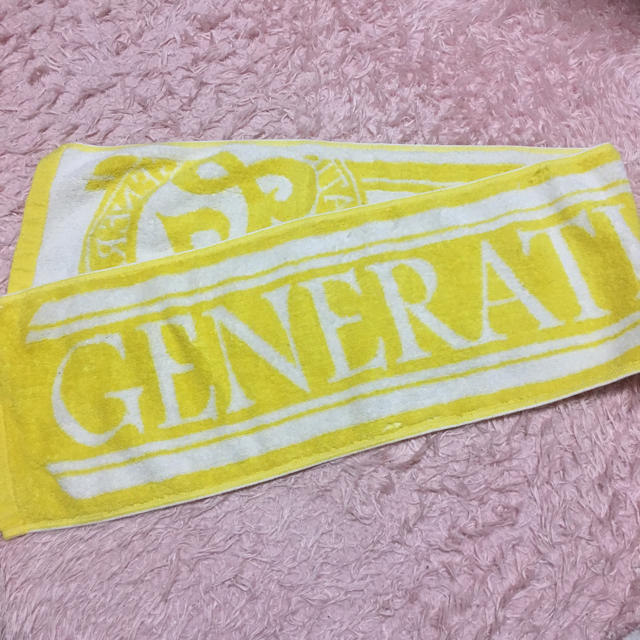 GENERATIONS(ジェネレーションズ)のPINK様 専用 GENERATIONS 武者修行 マフラータオル エンタメ/ホビーのタレントグッズ(アイドルグッズ)の商品写真