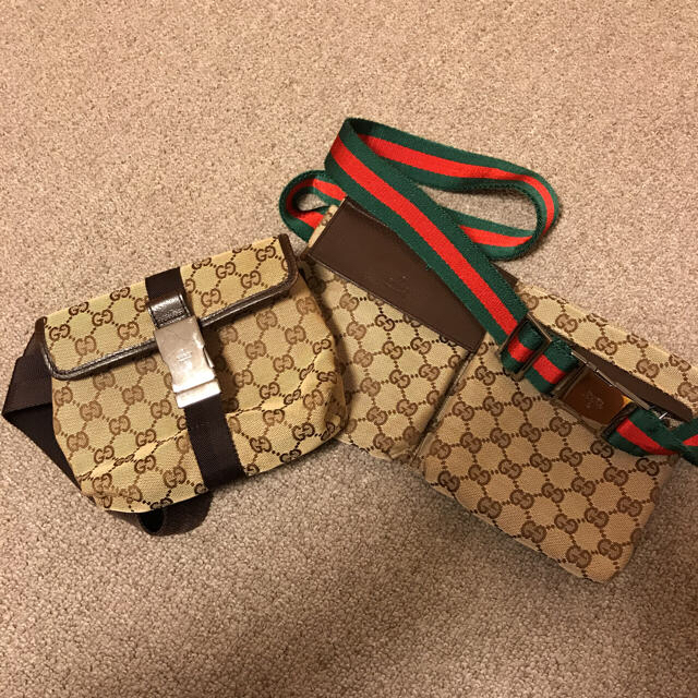 Gucci(グッチ)の正規品 GUCCI ウエストバッグ ウエストポーチ メンズのバッグ(ウエストポーチ)の商品写真