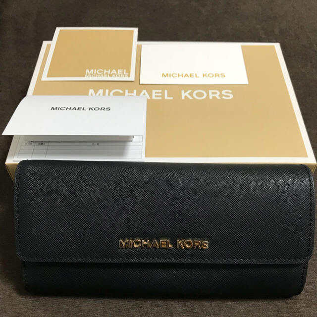 MICHAELKORS ブラック長財布