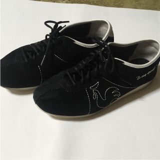 アニエスベー(agnes b.)のagnes b. × le coq sportif  スエード スニーカー(スニーカー)