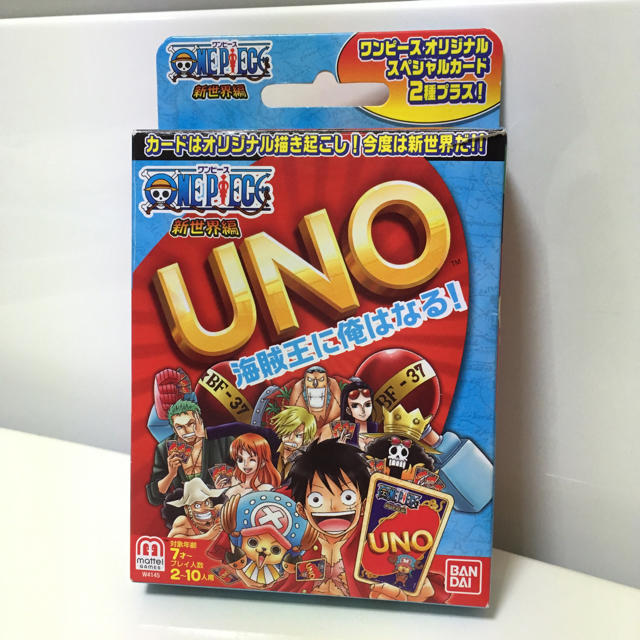 BANDAI(バンダイ)のUNO 《ワンピース》 エンタメ/ホビーのテーブルゲーム/ホビー(トランプ/UNO)の商品写真