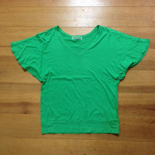 ツモリチサト(TSUMORI CHISATO)のグリーンTee(Tシャツ(半袖/袖なし))