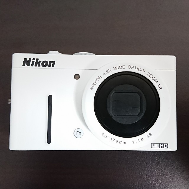 Nikon ニコンNICON COOLPIX P ホワイト デジタルコンパクトカメラ