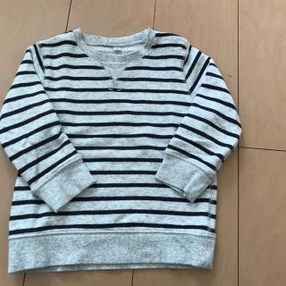 ムジルシリョウヒン(MUJI (無印良品))のボーダートレーナー90(Tシャツ/カットソー)