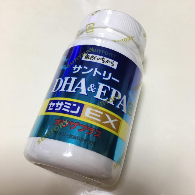 サントリー(サントリー)のサントリー♡DHA&EPA セサミンＥＸ 食品/飲料/酒の健康食品(その他)の商品写真