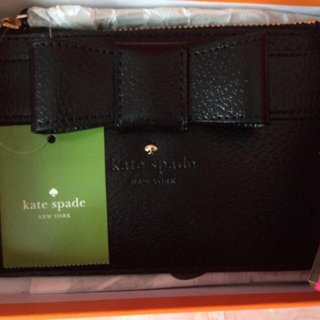 kate spade new york(ケイトスペードニューヨーク)のkate spade♡リボンポーチ レディースのファッション小物(ポーチ)の商品写真