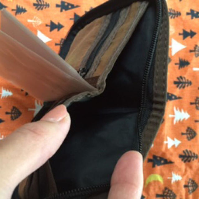 Roxy(ロキシー)のミーちゃま専用❤️ロキシー ROYY 二つ折りジップ型財布 レディースのファッション小物(財布)の商品写真