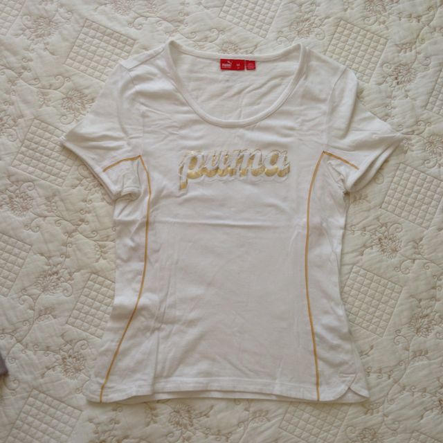 プーマTシャツ M レディースのトップス(Tシャツ(半袖/袖なし))の商品写真