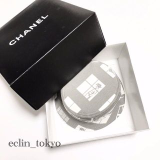 シャネル(CHANEL)の シャネル マドモアゼル ココ ハット 帽子 ライトグレー 箱 E422(ハット)